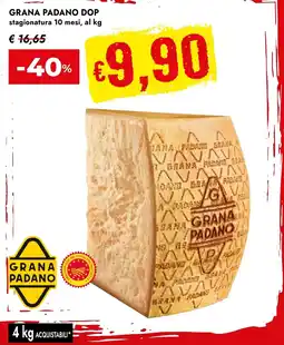 Bennet Grana padano DOP offerta