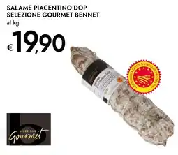 Bennet Salame piacentino dop selezione gourmet BENNET offerta