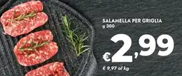 Bennet Salamella per griglia offerta