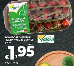 Bennet Pomodori datterini filiera valore BENNET offerta