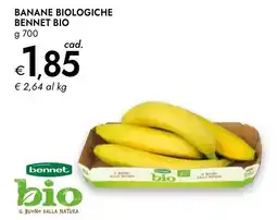 Bennet Banane biologiche BENNET BIO offerta