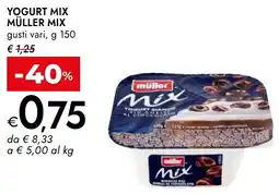 Bennet Yogurt mix müller mix offerta