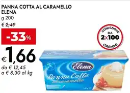 Bennet Panna cotta al caramello ELENA offerta