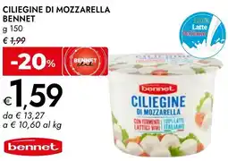 Bennet Ciliegine di mozzarella BENNET offerta