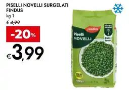 Bennet Piselli novelli surgelati FINDUS offerta