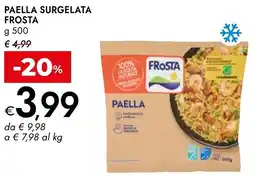 Bennet Paella surgelata FROSTA offerta