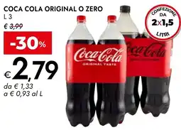 Bennet Coca cola original o zero offerta