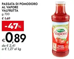 Bennet Passata di pomodoro al vapore VALFRUTTA offerta