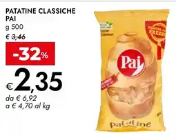 Bennet Patatine classiche ΡΑΙ offerta