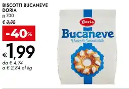 Bennet Biscotti bucaneve DORIA offerta