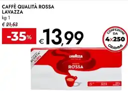 Bennet Caffè qualità rossa LAVAZZA offerta