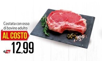Maxi Supermercati Costata con osso di bovino adulto offerta