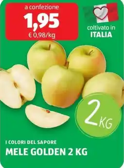 ALDI I colori del sapore mele golden offerta