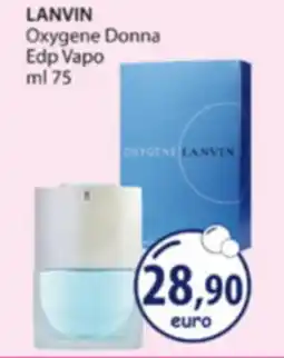 Acqua & Sapone LANVIN Oxygene Donna Edp Vapo offerta