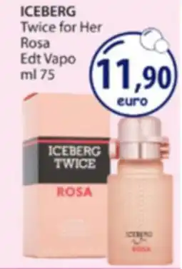 Acqua & Sapone ICEBERG Twice for Her Rosa Edt Vapo offerta