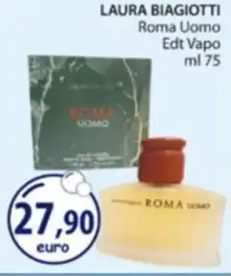 Acqua & Sapone LAURA BIAGIOTTI Roma Uomo Edt Vapo offerta