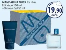 Acqua & Sapone MANDARINA DUCK for Him Edt Vapo +Shower Gel offerta