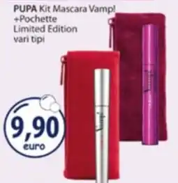 Acqua & Sapone PUPA Kit Mascara Vamp! +Pochette Limited Edition offerta