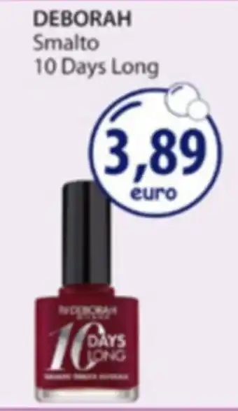 Acqua & Sapone DEBORAH Smalto 10 Days Long offerta