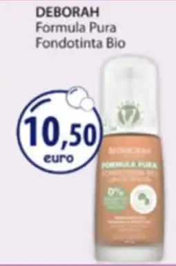 Acqua & Sapone DEBORAH Formula Pura Fondotinta Bio offerta