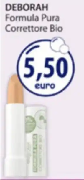 Acqua & Sapone DEBORAH Formula Pura Correttore Bio offerta