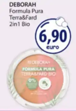 Acqua & Sapone DEBORAH Formula Pura Terra&Fard 2in1 Bio offerta