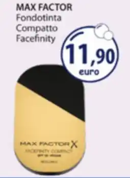 Acqua & Sapone MAX FACTOR Fondotinta Compatto Facefinity offerta