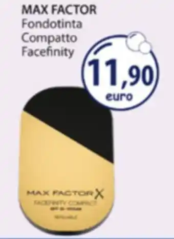 Acqua & Sapone MAX FACTOR Fondotinta Compatto Facefinity offerta