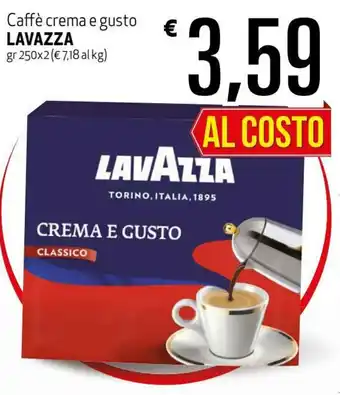 Lavazza Caffè Crema e Gusto 250gr x 2