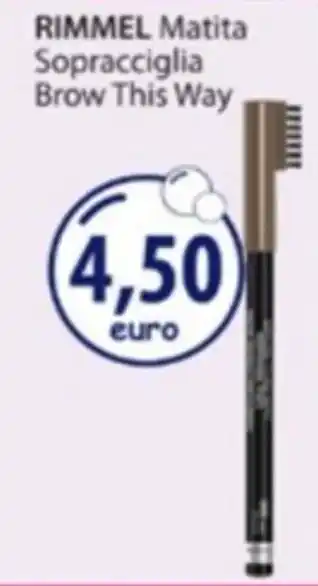 Acqua & Sapone RIMMEL Matita Sopracciglia Brow This Way offerta