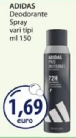 Acqua & Sapone ADIDAS Deodorante Spray offerta