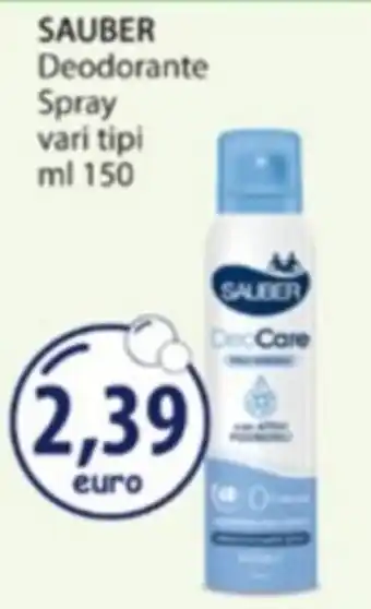Acqua & Sapone SAUBER Deodorante Spray offerta