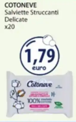 Acqua & Sapone COTONEVE Salviette Struccanti Delicate x20 offerta