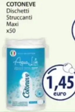 Acqua & Sapone COTONEVE Dischetti Struccanti Maxi x50 offerta