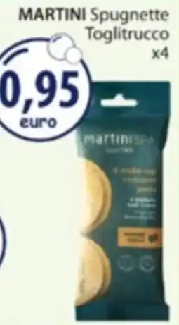 Acqua & Sapone MARTINI Spugnette Toglitrucco x4 offerta
