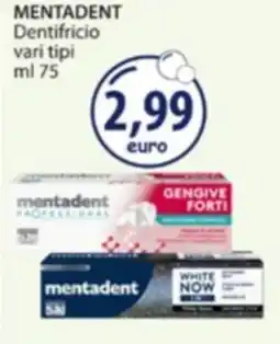 Acqua & Sapone MENTADENT Dentifricio offerta