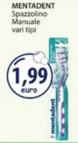Acqua & Sapone MENTADENT Spazzolino Manuale offerta
