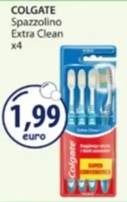 Acqua & Sapone COLGATE Spazzolino Extra Clean x4 offerta