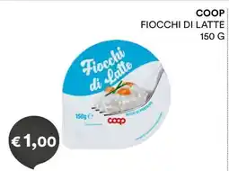 Coop COOP FIOCCHI DI LATTE 150 G offerta