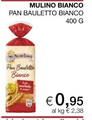 Coop Mulino Bianco Pan Bauletto Bianco offerta