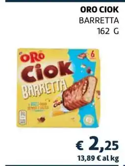 Coop ORO CIOK BARRETTA offerta