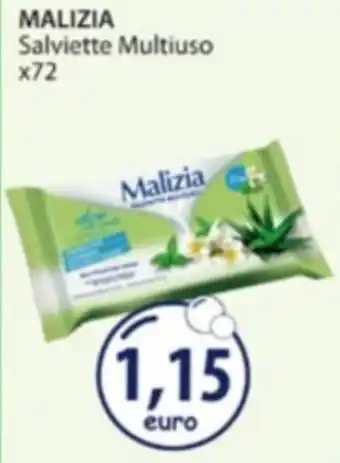 Acqua & Sapone MALIZIA Salviette Multiuso offerta