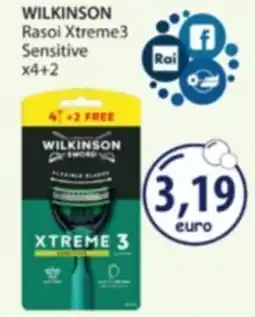Acqua & Sapone WILKINSON Rasoi Xtreme3 Sensitive offerta