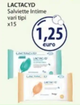 Acqua & Sapone LACTACYD Salviette Intime offerta