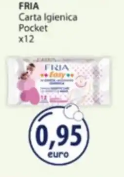 Acqua & Sapone FRIA Carta Igienica Pocket x12 offerta
