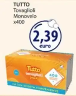 Acqua & Sapone TUTTO Tovaglioli Monovelo x400 offerta