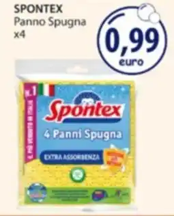 Acqua & Sapone SPONTEX Panno Spugna x4 offerta