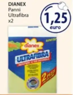 Acqua & Sapone DIANEX Panni Ultrafibra x2 offerta