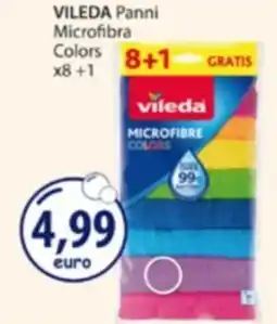 Acqua & Sapone VILEDA Panni Microfibra Colors offerta