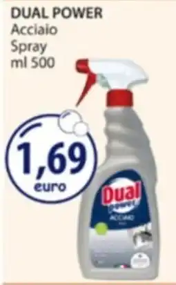Acqua & Sapone DUAL POWER Acciaio Spray offerta